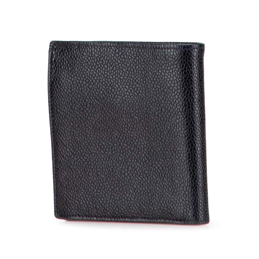 Chanel CC Caviar Bifold Wallet Black Leather Good condition - Back View