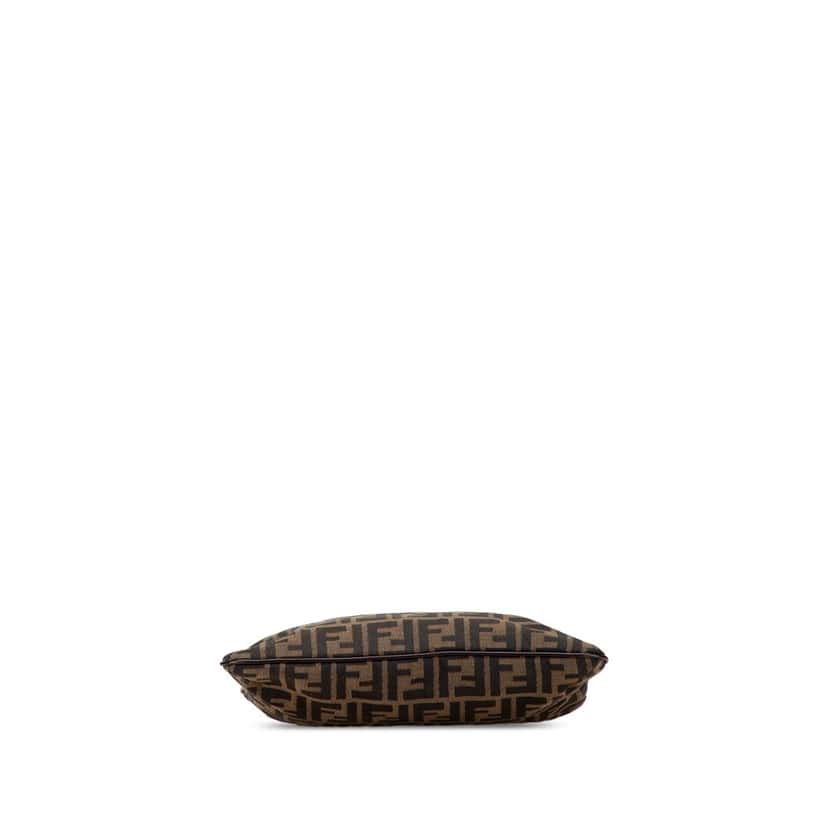 Fendi Zucca Canvas Shoulder Bag Brown Canvas Good condition - Inside View