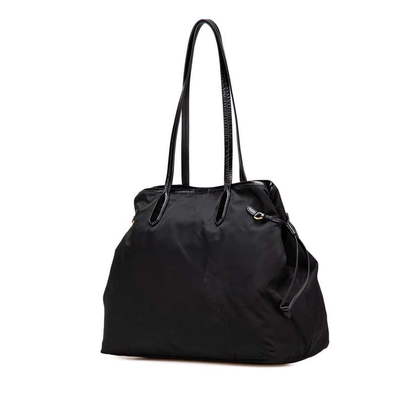 Prada Tessuto Tote Black Good condition - Back View