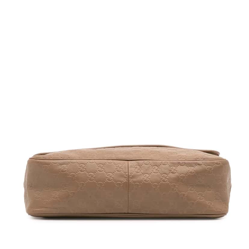 Gucci Guccissima Crossbody Brown Leather Good condition - Inside View