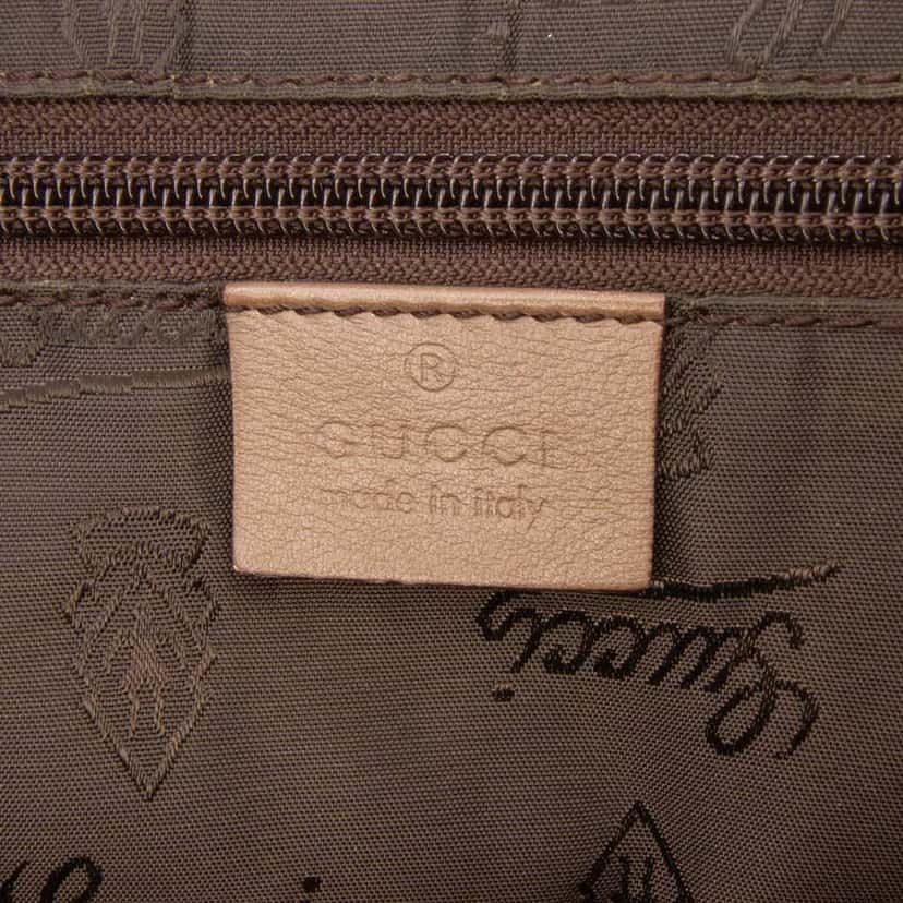 Gucci Guccissima Crossbody Brown Leather Good condition - Box View