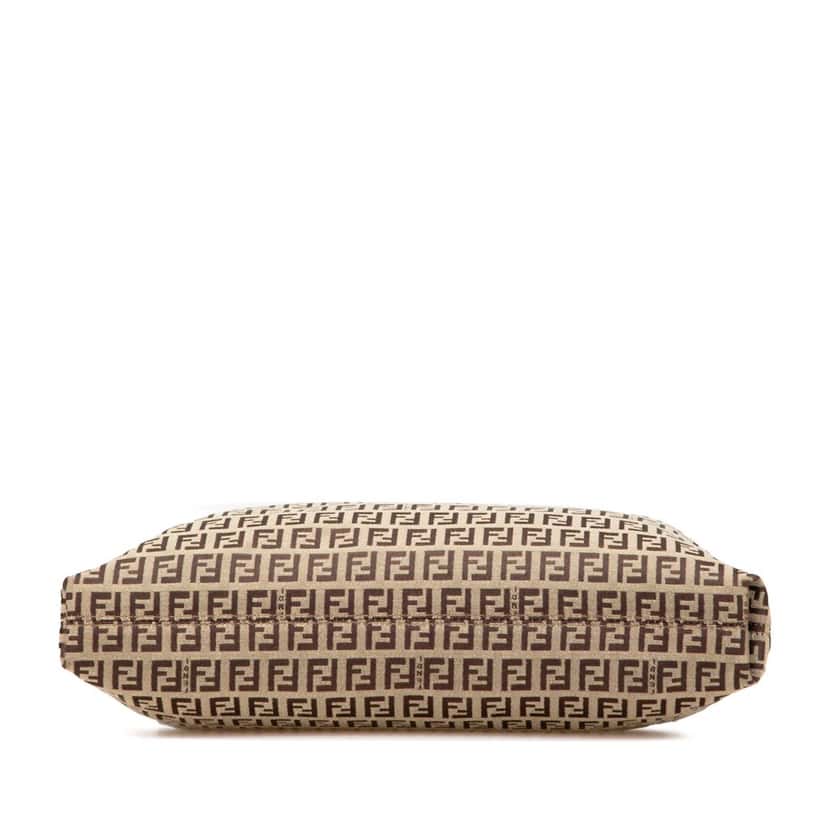 Fendi Zucchino Canvas Crossbody Brown Canvas Very good condition - Inside View