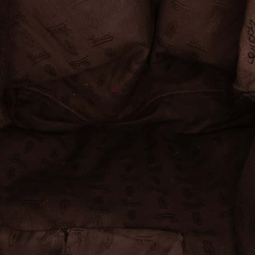 Gucci Large GG Canvas GG Charm Tote Brown Canvas Good condition - Box View