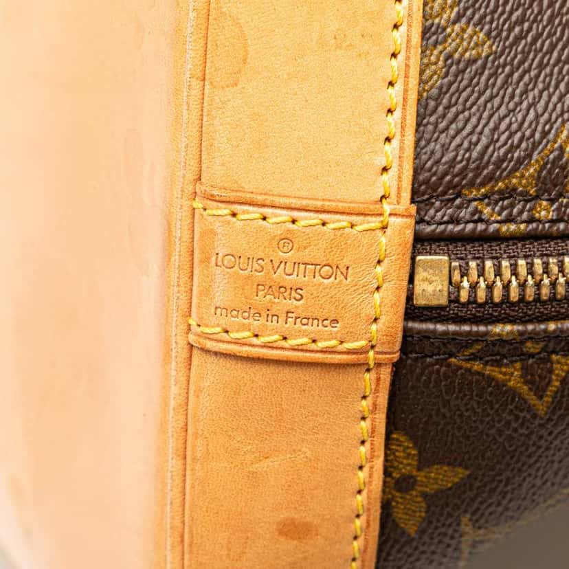Louis Vuitton Monogram Alma PM Brown Canvas Good condition - Box View