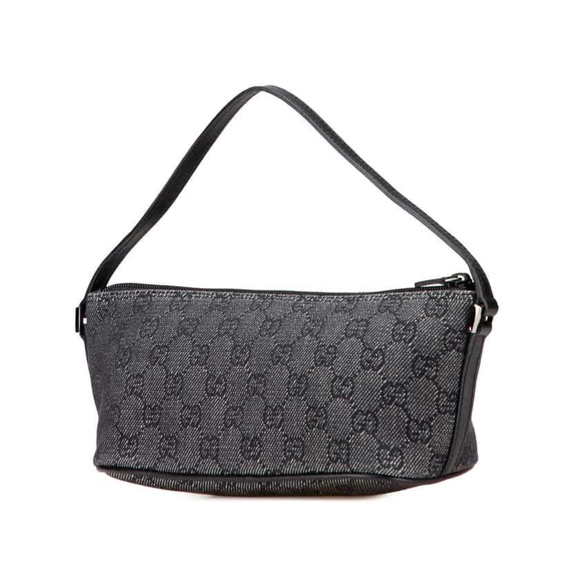 Gucci GG Denim Boat Grey Denim Good condition - Back View