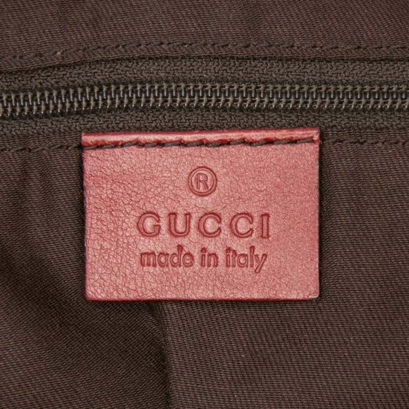 Gucci GG Canvas Sukey Satchel Brown Canvas Good condition - Box View