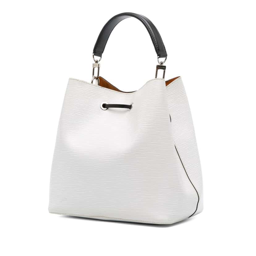 Louis Vuitton Epi NeoNoe MM White Leather Good condition - Back View