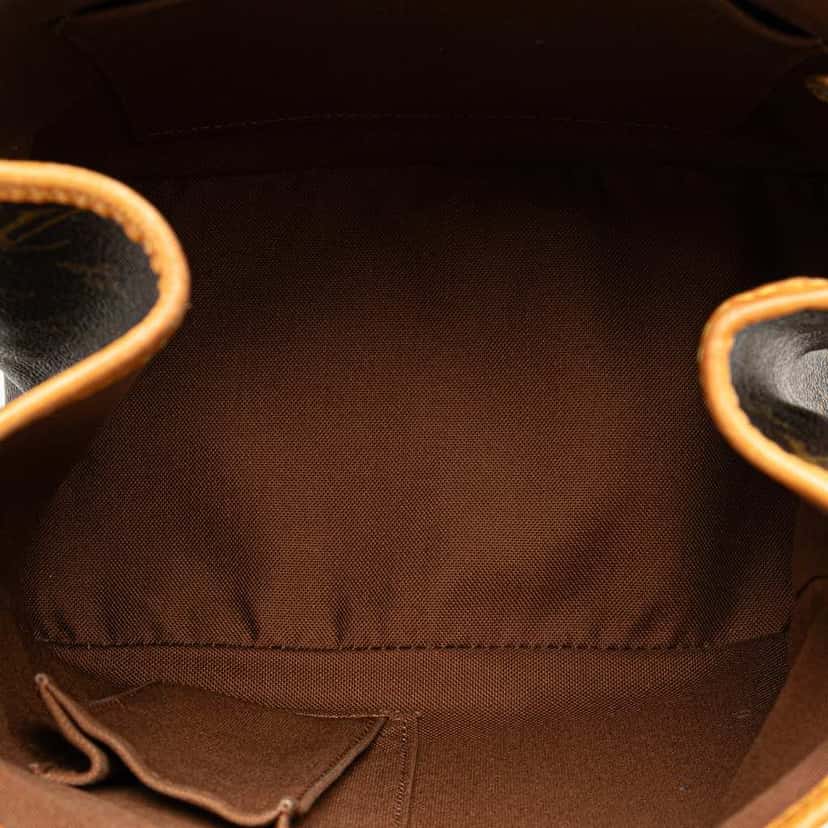 Louis Vuitton Monogram Batignolles Vertical PM Brown Canvas Fair condition - Model View