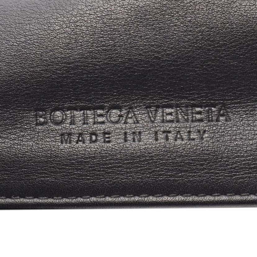 Bottega Veneta Nappa BV Twist Handbag Black Leather Good condition - Model View