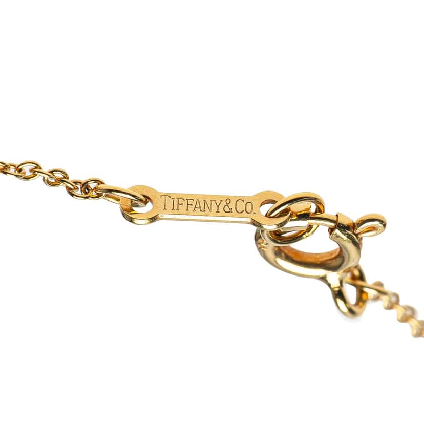 Tiffany & Co Paloma Picasso 18K Yellow Gold X Kiss Necklace Gold Gold Good condition - Inside View