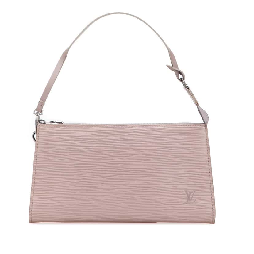 Louis Vuitton Epi Pochette Accessoires Purple Leather Good condition - Front View
