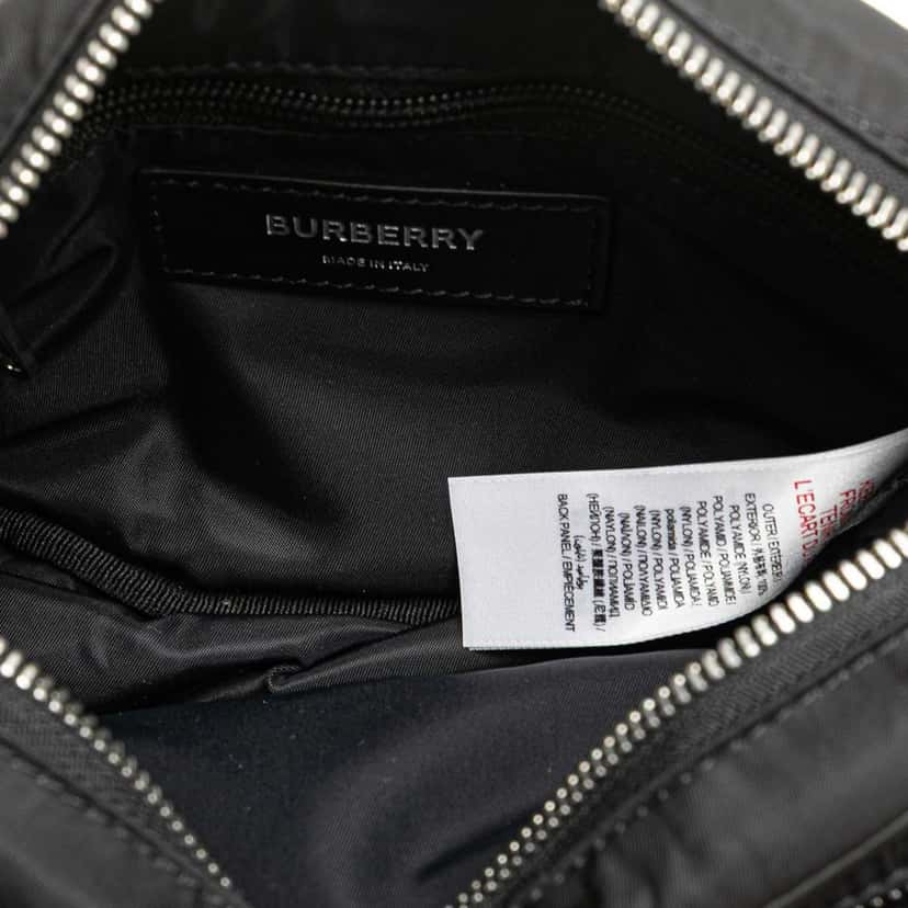 Burberry Nylon Cannon Utility Belt Bag Black Very good condition - Box View