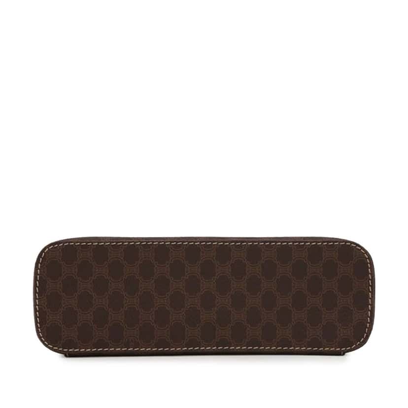 Celine Macadam Coated Canvas Vanity Bag Brown Canvas Good condition - Inside View