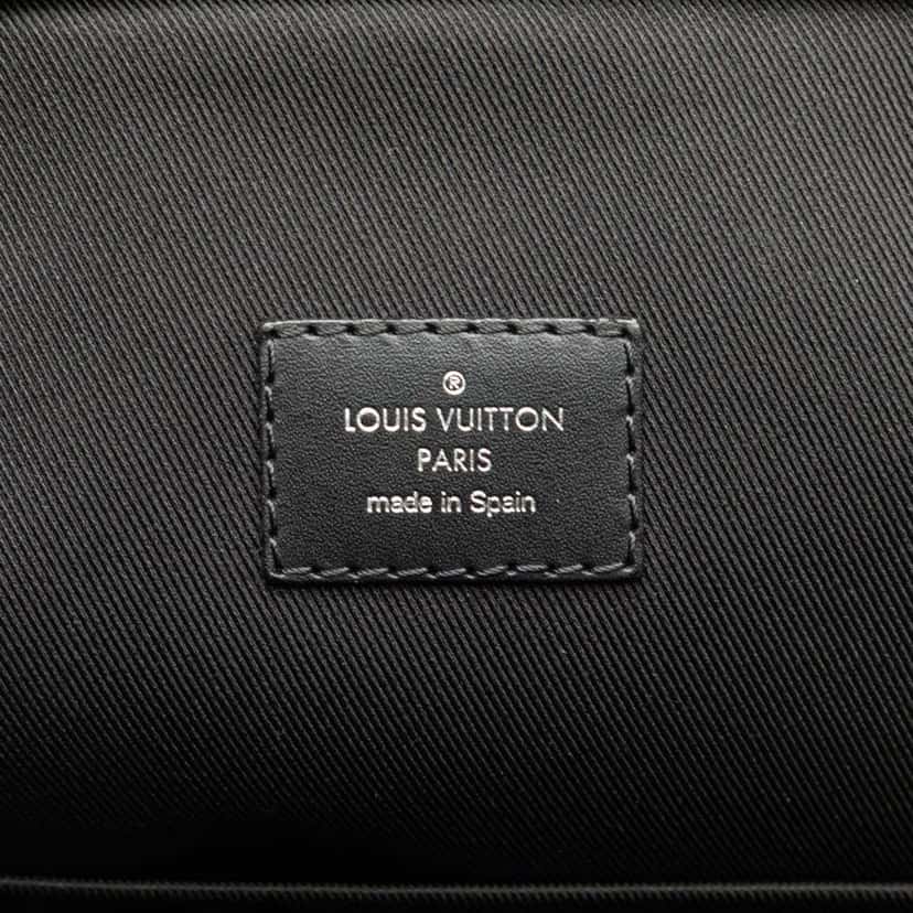 Louis Vuitton Damier Graphite Avenue Sling Black Canvas Fair condition - Box View