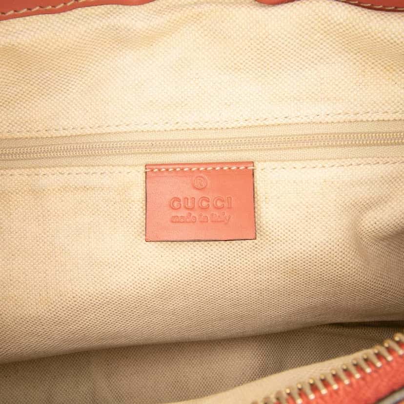 Gucci Diamante Canvas Sukey Shoulder Bag Brown Canvas Good condition - Box View