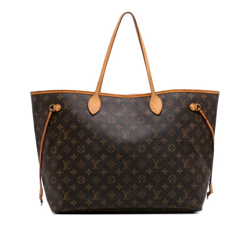 Louis Vuitton Monogram Neverfull GM Brown Canvas Good condition - Front View