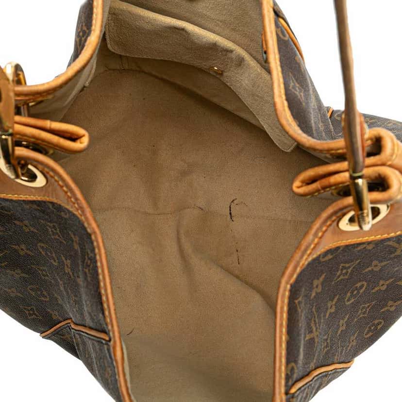 Louis Vuitton Monogram Galliera GM Brown Canvas Good condition - Model View