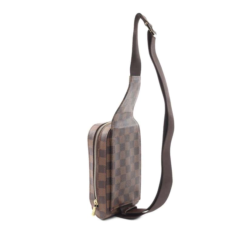 Louis Vuitton Damier Ebene Geronimos Brown Canvas Good condition - Back View