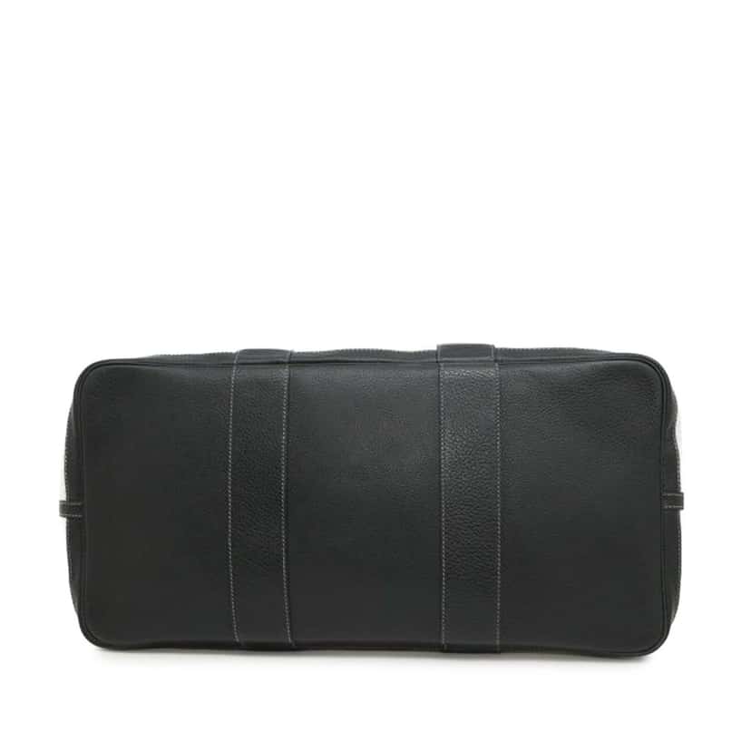 Hermès Toile H and Buffle Skipper Garden Party 49 Grey Canvas Good condition - Inside View