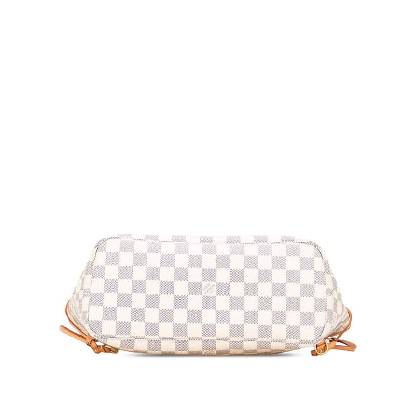 Louis Vuitton Damier Azur Neverfull PM White Canvas Good condition - Inside View