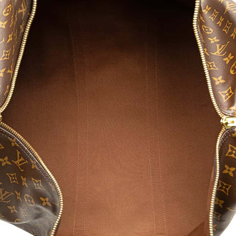 Louis Vuitton Monogram Keepall Bandouliere 60 Brown Canvas Good condition - Model View