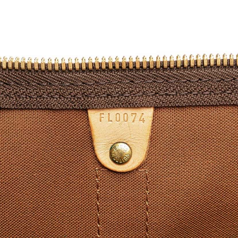 Louis Vuitton Monogram Keepall Bandouliere 60 Brown Canvas Good condition - Box View