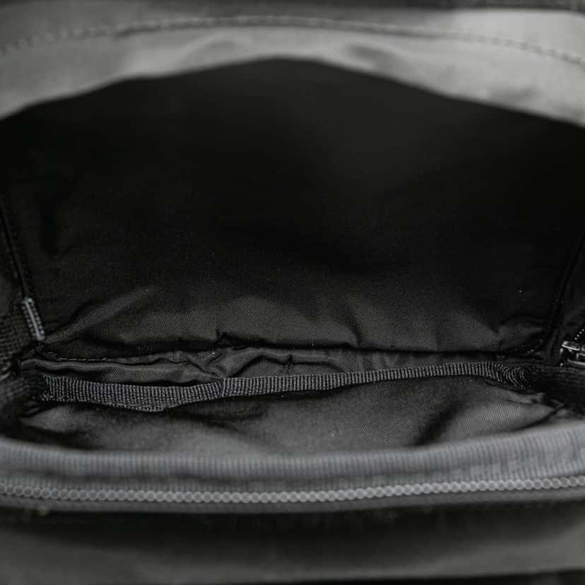 Prada Tessuto Multi Pocket Belt Bag Black Good condition - Model View