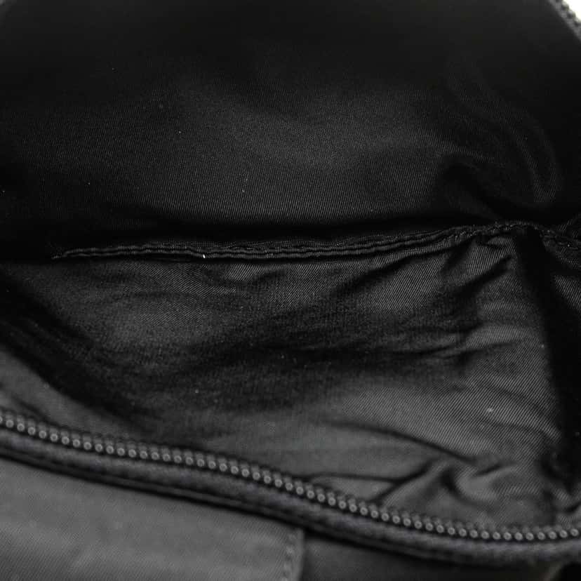Prada Tessuto Multi Pocket Belt Bag Black Good condition - Box View