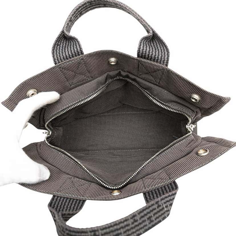Hermès Canvas Herline PM Grey Canvas Good condition - Model View