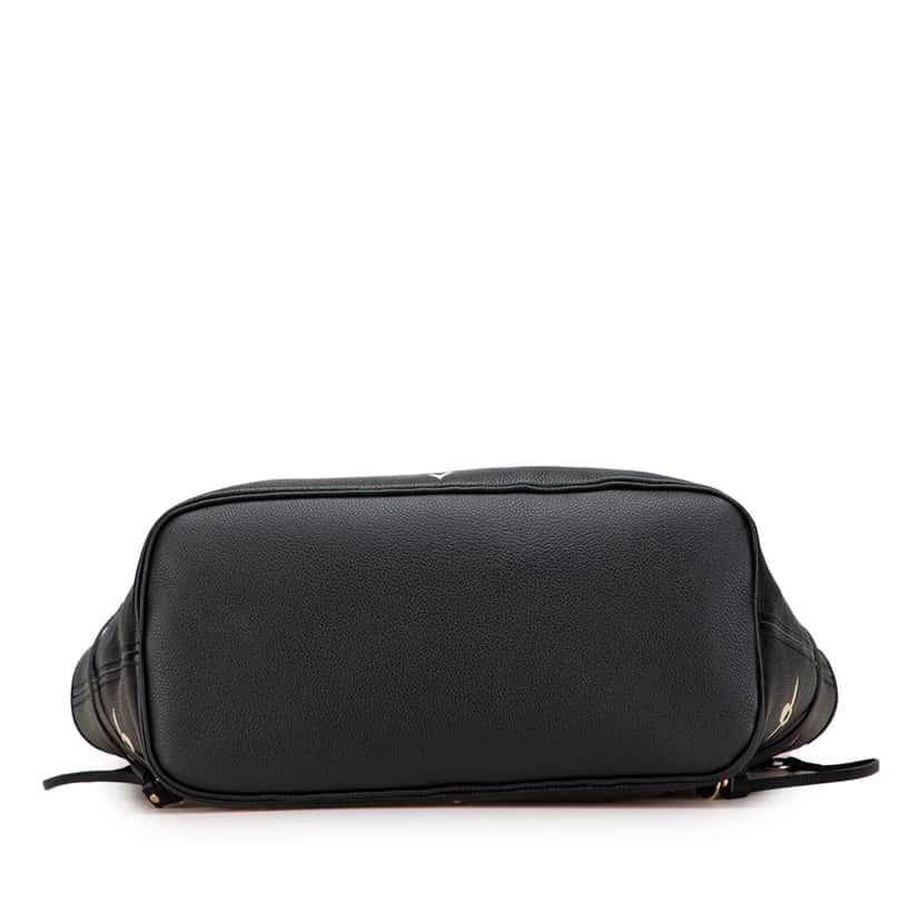 Louis Vuitton Bicolor Monogram Giant Empreinte Neverfull MM Black Leather Good condition - Inside View