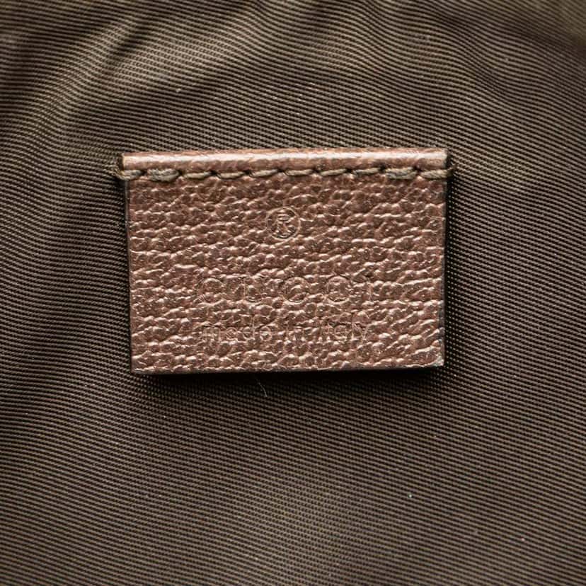 Gucci GG Supreme Web Ophidia Pouch Brown Canvas Good condition - Box View