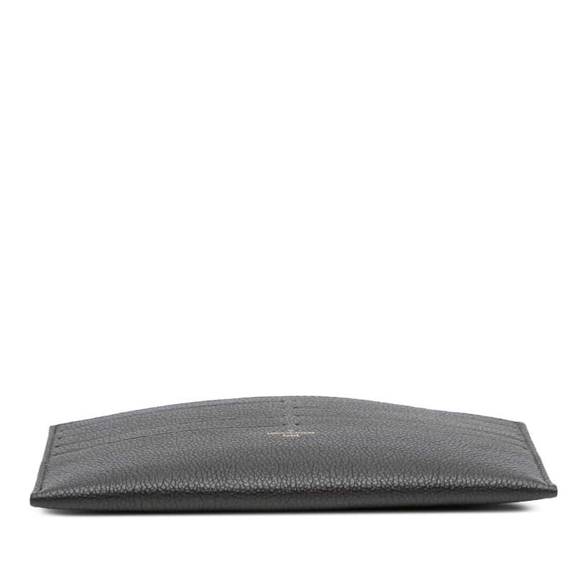 Louis Vuitton Calfskin Felicie Card Holder Insert Black Leather Good condition - Inside View