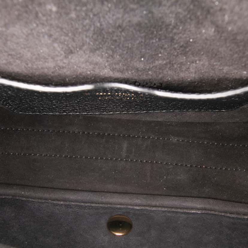 Dior Medium Grained Calfskin Bobby Crossbody Black Leather Good condition - Model View