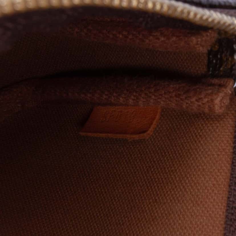 Louis Vuitton Monogram Mini Pochette Accessoires Brown Canvas Good condition - Box View
