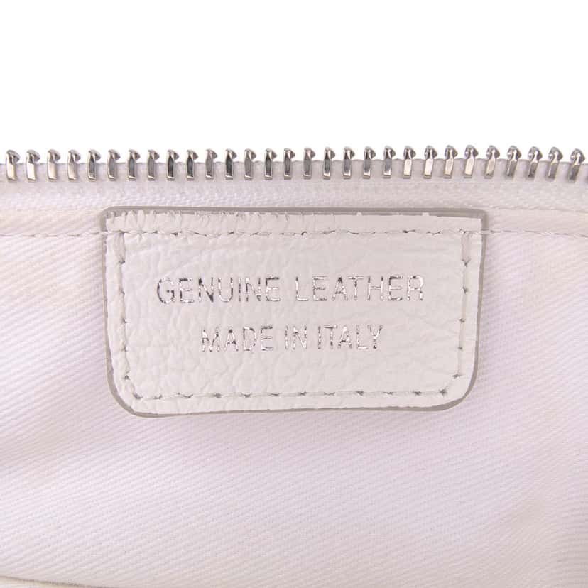 Maison Margiela Mini Grained Leather 5ac Classique Satchel White Leather Good condition - Box View
