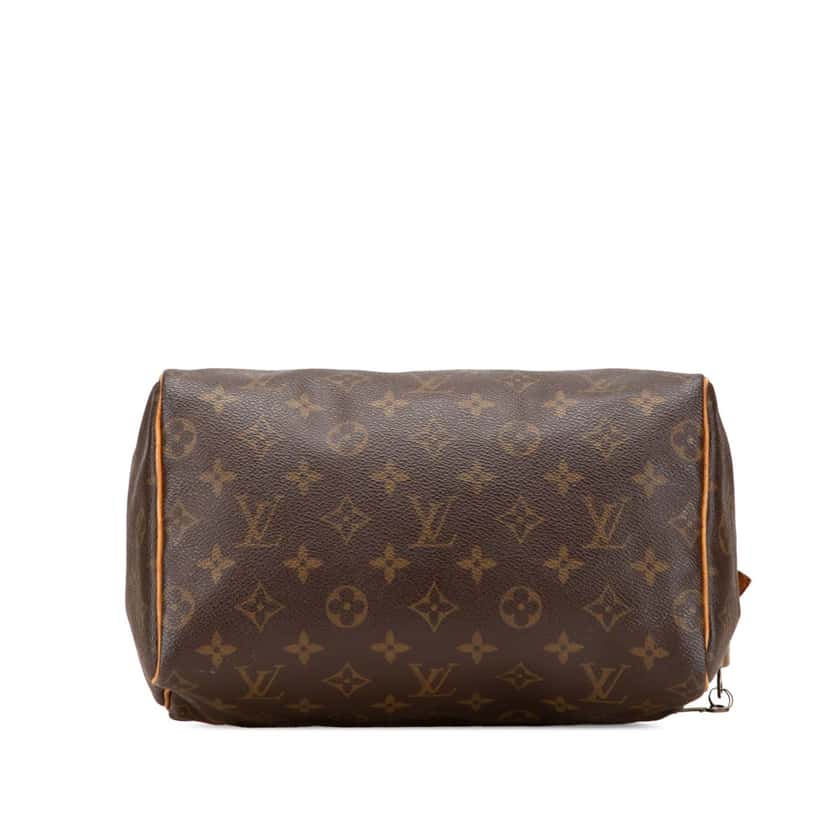 Louis Vuitton Monogram Speedy 25 Brown Canvas Good condition - Inside View