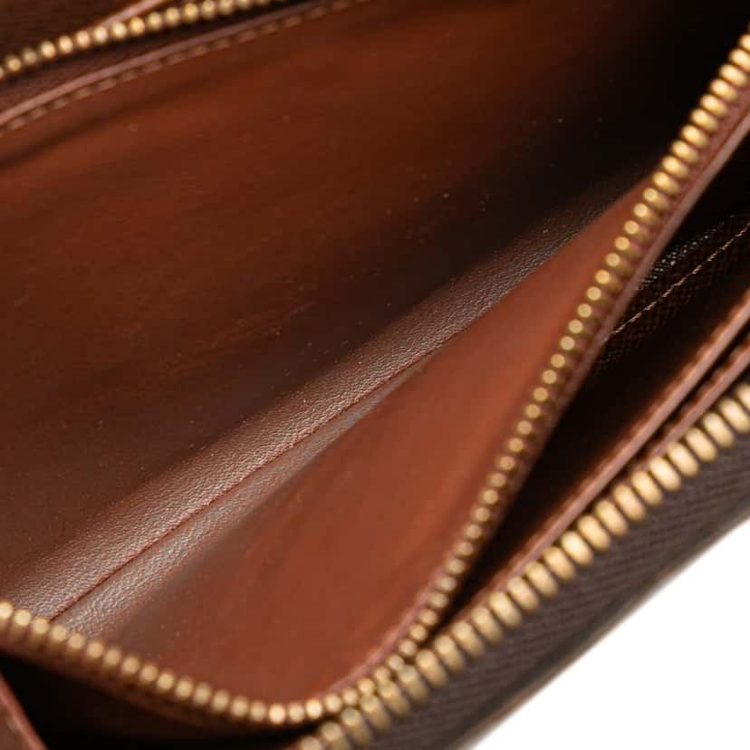 Louis Vuitton Monogram Zippy Long Wallet Brown Canvas Good condition - Box View
