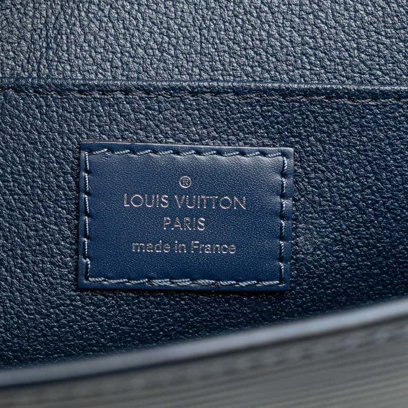 Louis Vuitton Epi Toiletry Pouch 26 Blue Leather Good condition - Box View