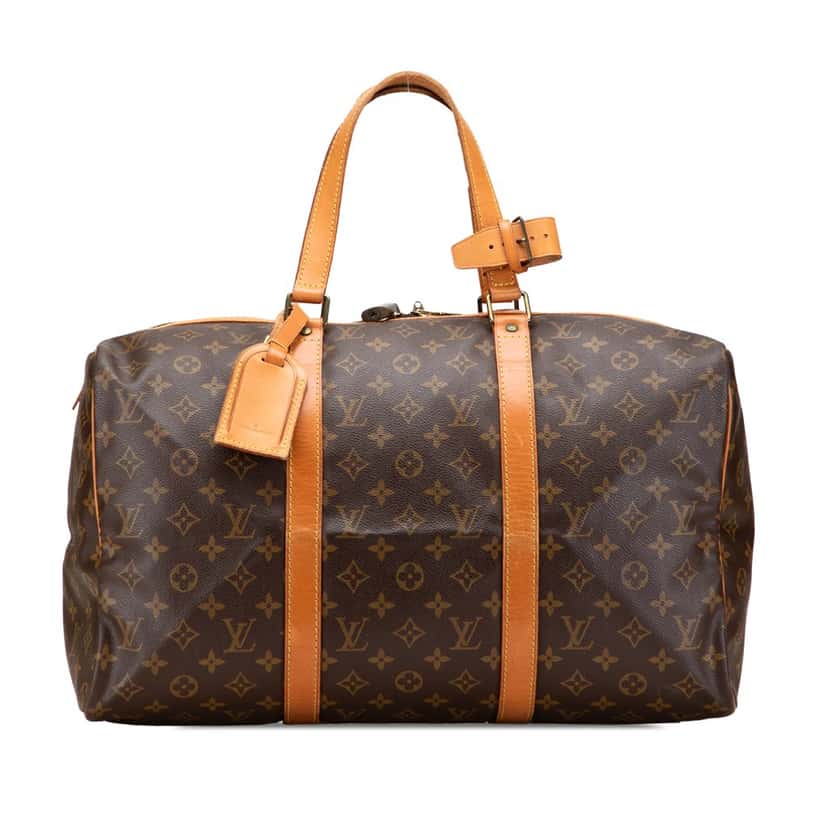 Louis Vuitton Monogram Sac Souple 45 Brown Canvas Good condition - Front View