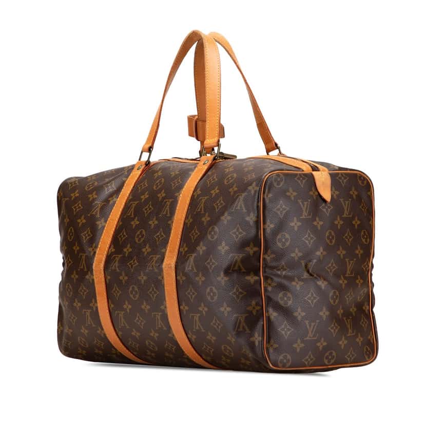 Louis Vuitton Monogram Sac Souple 45 Brown Canvas Good condition - Back View