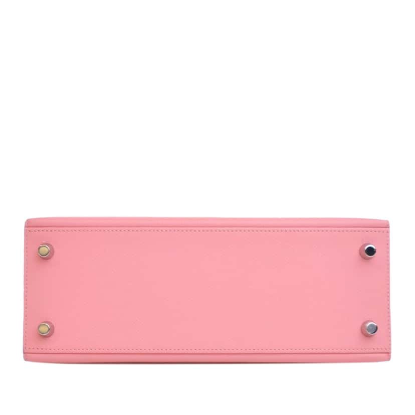 Hermès Epsom Kelly II Sellier 25 Pink Leather Good condition - Model View