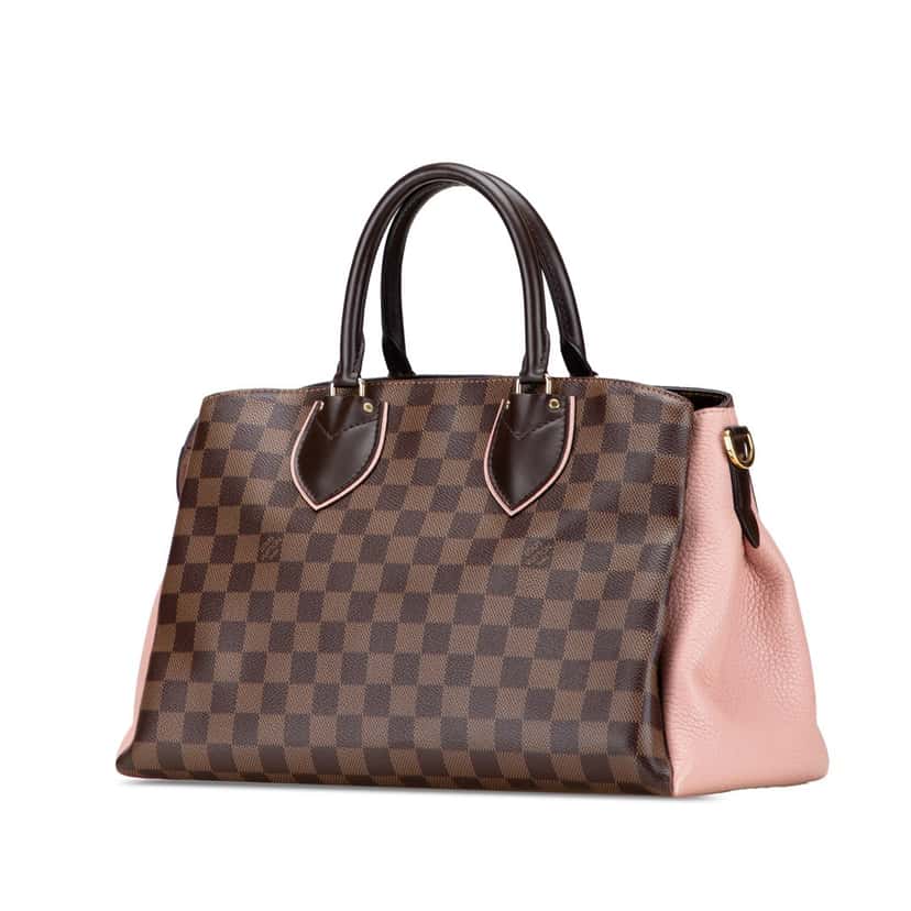 Louis Vuitton Damier Ebene Normandy Brown Canvas Good condition - Back View