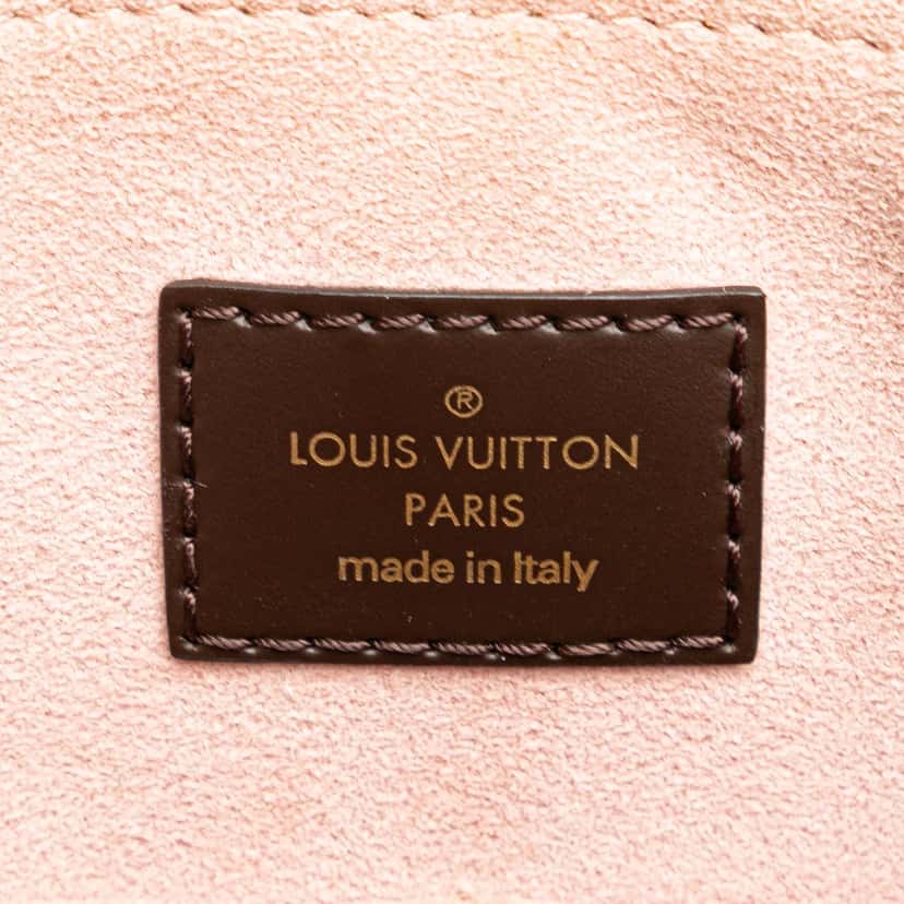 Louis Vuitton Damier Ebene Normandy Brown Canvas Good condition - Box View