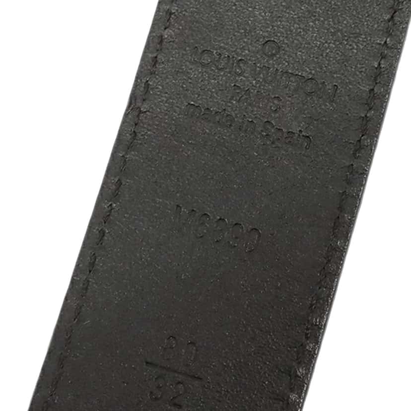 Louis Vuitton Monogram Multicolore LV Cut Reversible Belt Black Canvas Good condition - Box View
