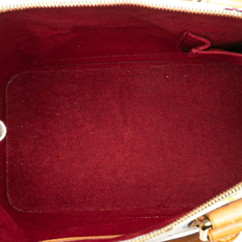 Louis Vuitton Monogram Multicolore Alma PM White Canvas Fair condition - Model View