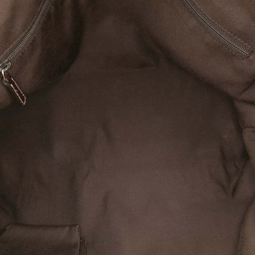 Gucci GG Canvas Abbey D Ring Tote Brown Canvas Good condition - Model View