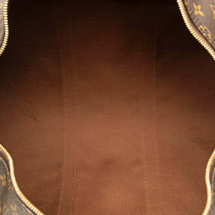 Louis Vuitton Monogram Keepall 50 Brown Canvas Good condition - Model View