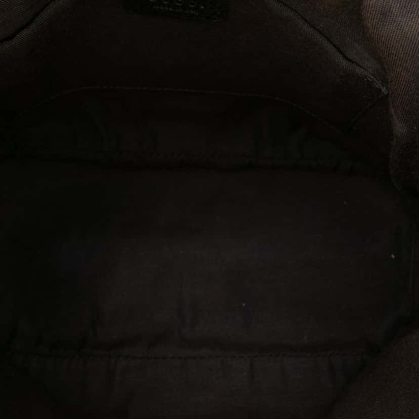 Gucci Mini Leather Web Dome Satchel Brown Leather Fair condition - Model View