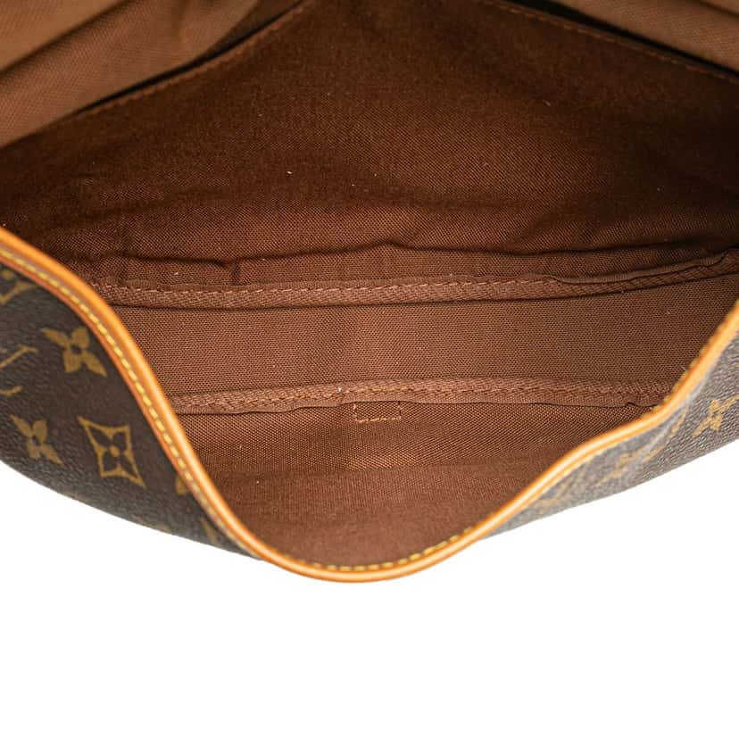 Louis Vuitton Monogram Saumur 30 Brown Canvas Good condition - Box View