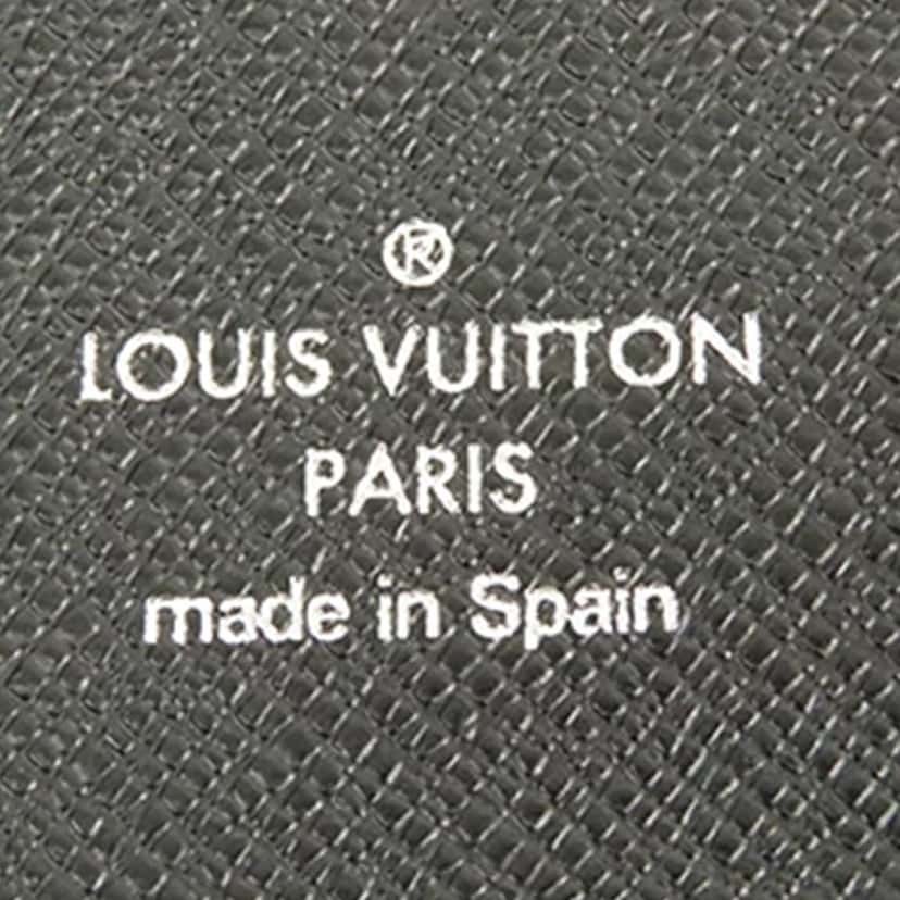 Louis Vuitton Damier Graphite Zippy Organizer Wallet Black Canvas Good condition - Model View